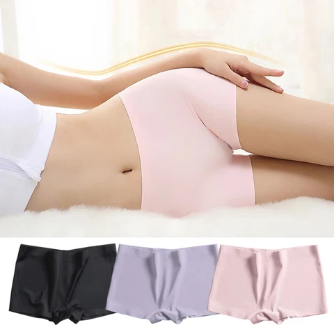 New Seamless Underwear Women Panties Sexy Lady Panties Comfortable Boxers Panties Breathable Shorts Intimates Mid-waist Briefs