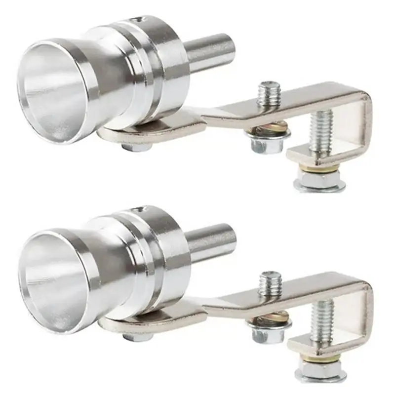 2 шт. автомобильный тюнинговый турбина свисток выхлопная труба эхолот