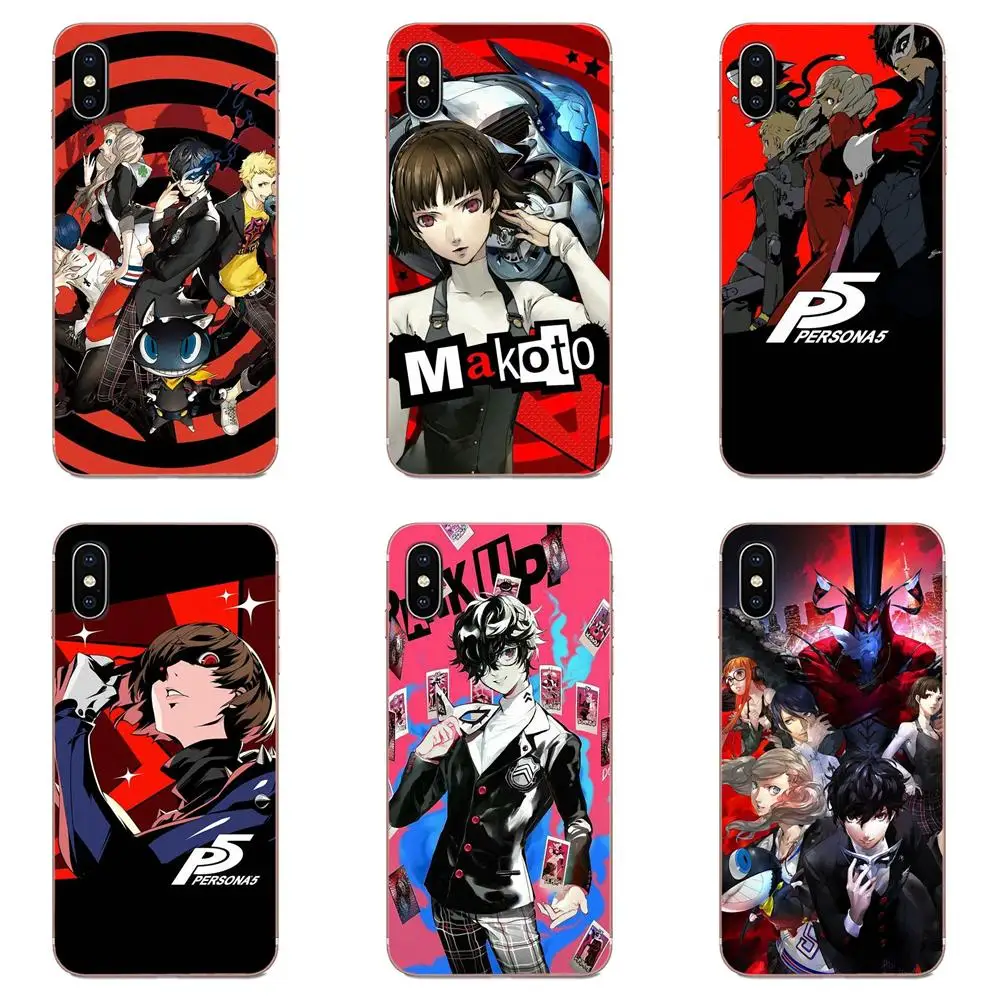 Мягкий чехол для LG G7 ThinQ G5 G6 K50 Q60 K40 K8 Q7 2018 2017 V40 V30 V20 V10 Diy Luxury Persona 5 P5|Бамперы| |