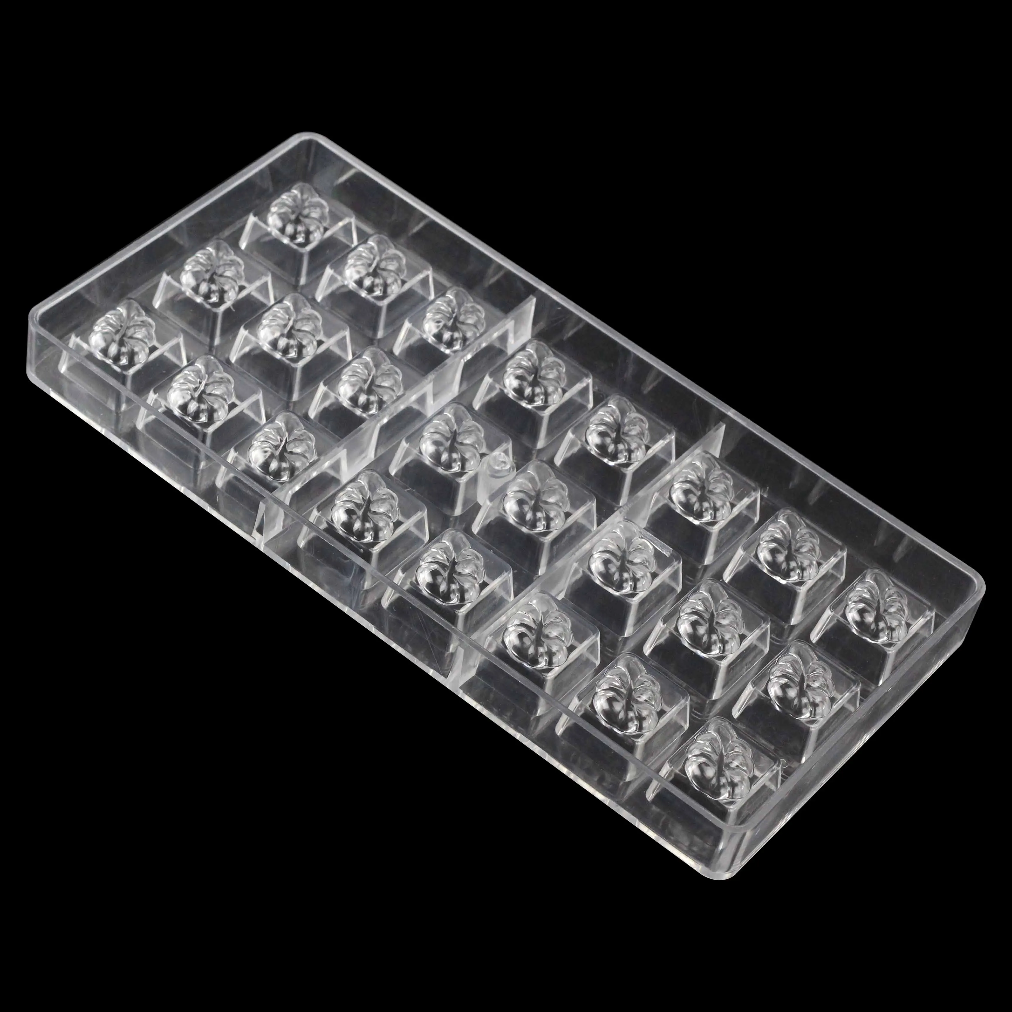 Поликарбонатная форма сделай сам в форме листа для украшения торта оптовая