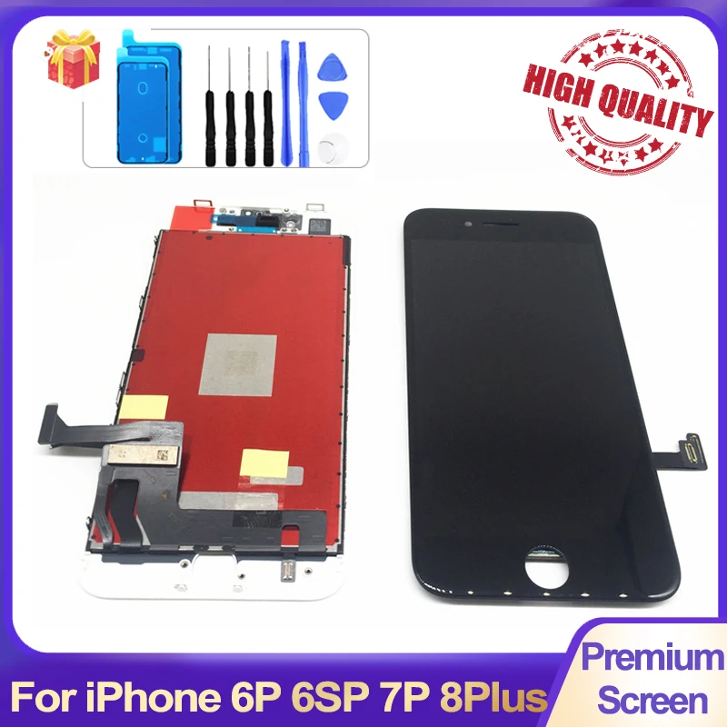 

Премиум-класса для iPhone 6 6S 6P 6SP 7 7P 8 8Plus ЖК-дисплей с идеальным 3D сенсорным экраном дигитайзер в сборе для iPhone 6S 6 6P экран