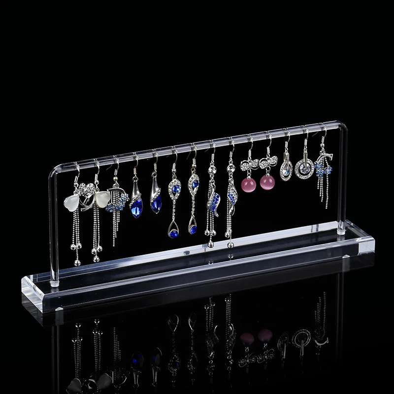 Новые Высокие акриловые серьги n образной формы демонстрационная стойка для
