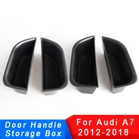 car door handle storage box for audi a7 2012 2018 hanging holder organizerauto styling interior accessories