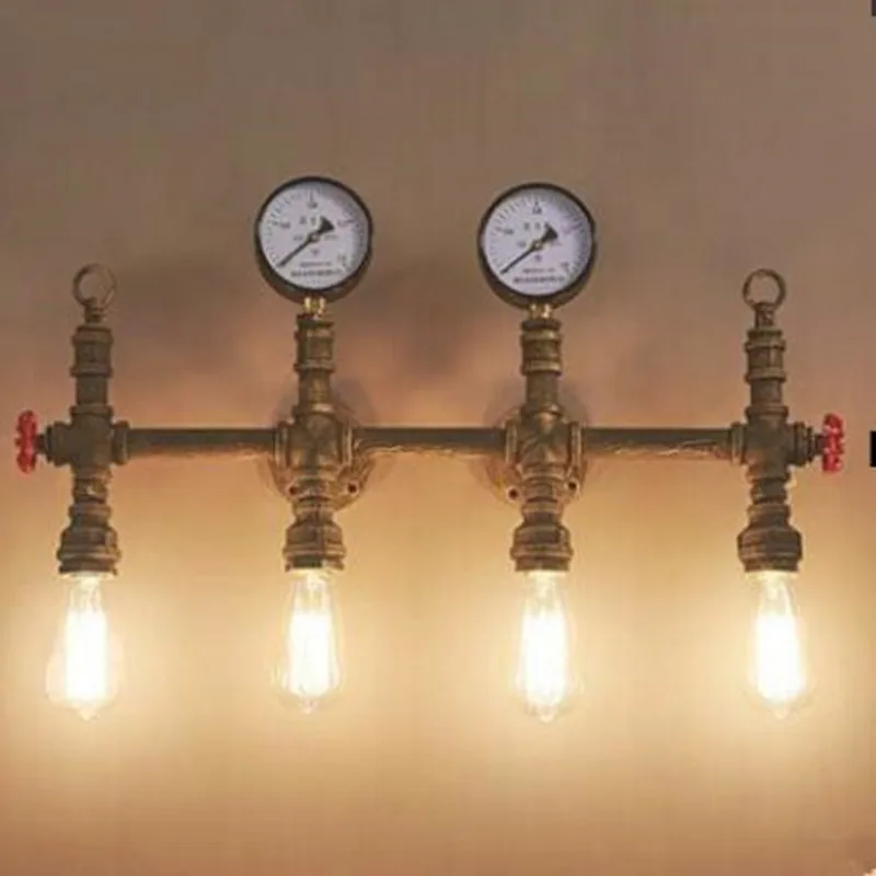 

Loft Style Industrial Vintage Wall Lamp LED Edison Lighting Iron Antique Pipe Wall Light Fixtures Arandela Lampara Pared