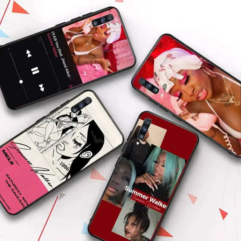

Summer Walker Over It RNB Rapper Phone Case for Samsung Galaxy A51 30s a71 A21s A70 10 A30 Capa