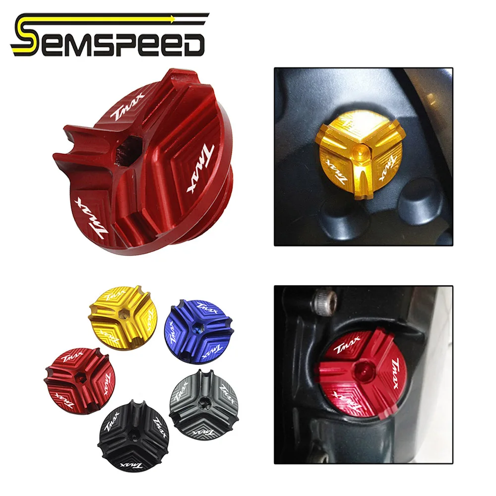 Мотоцикл с ЧПУ TMAX логотип масляный фильтр для двигателя колпачок вилкой Yamaha 530