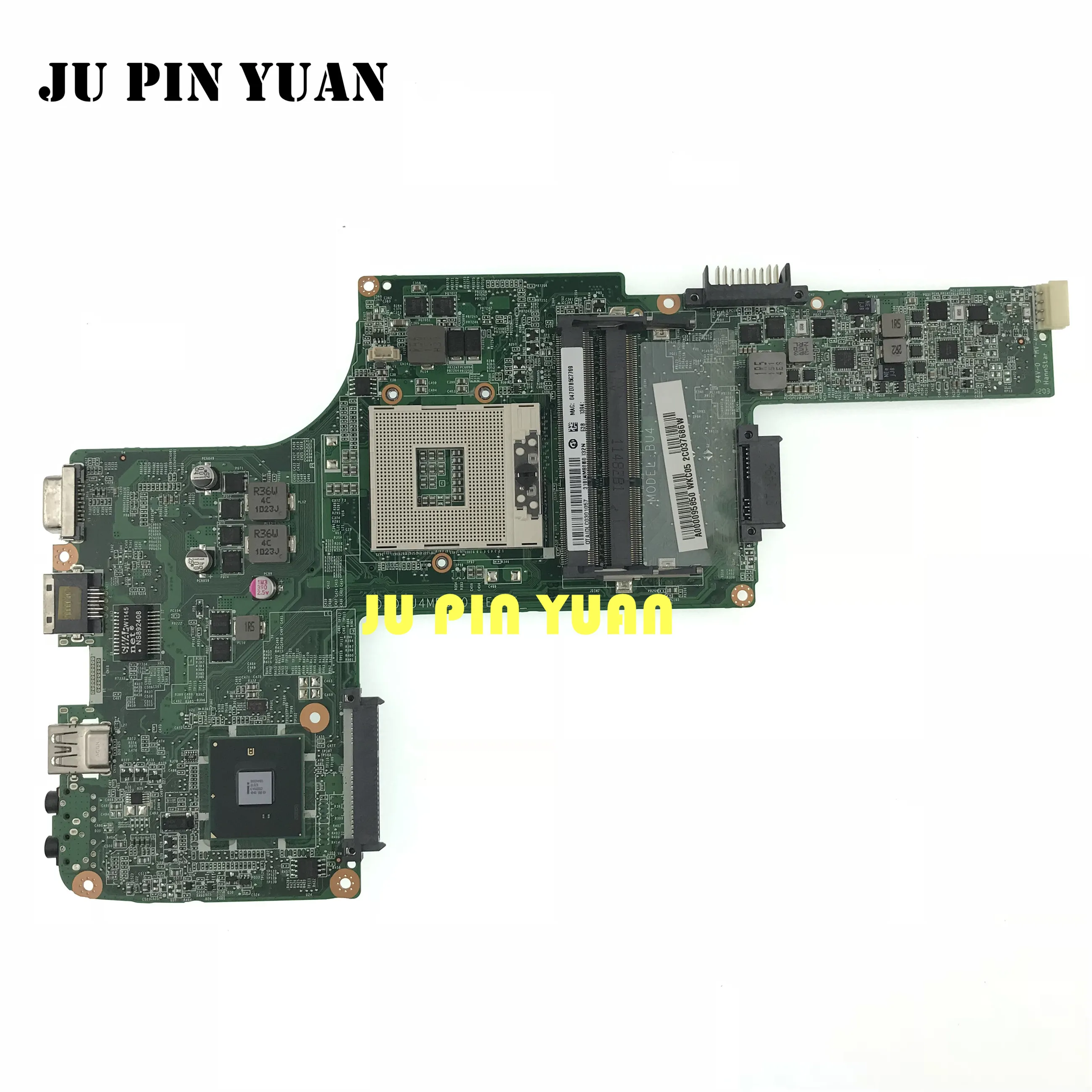 

DA0BU4MB8E0 A000095850 mainboard for Toshiba satellite L730 L735 Laptop motherboard All functions fully Tested