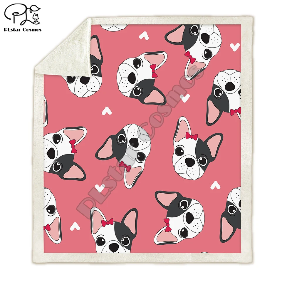 Одеяло Plstar Cosmos для домашних животных милое одеяло с 3D рисунком шерпы собак и