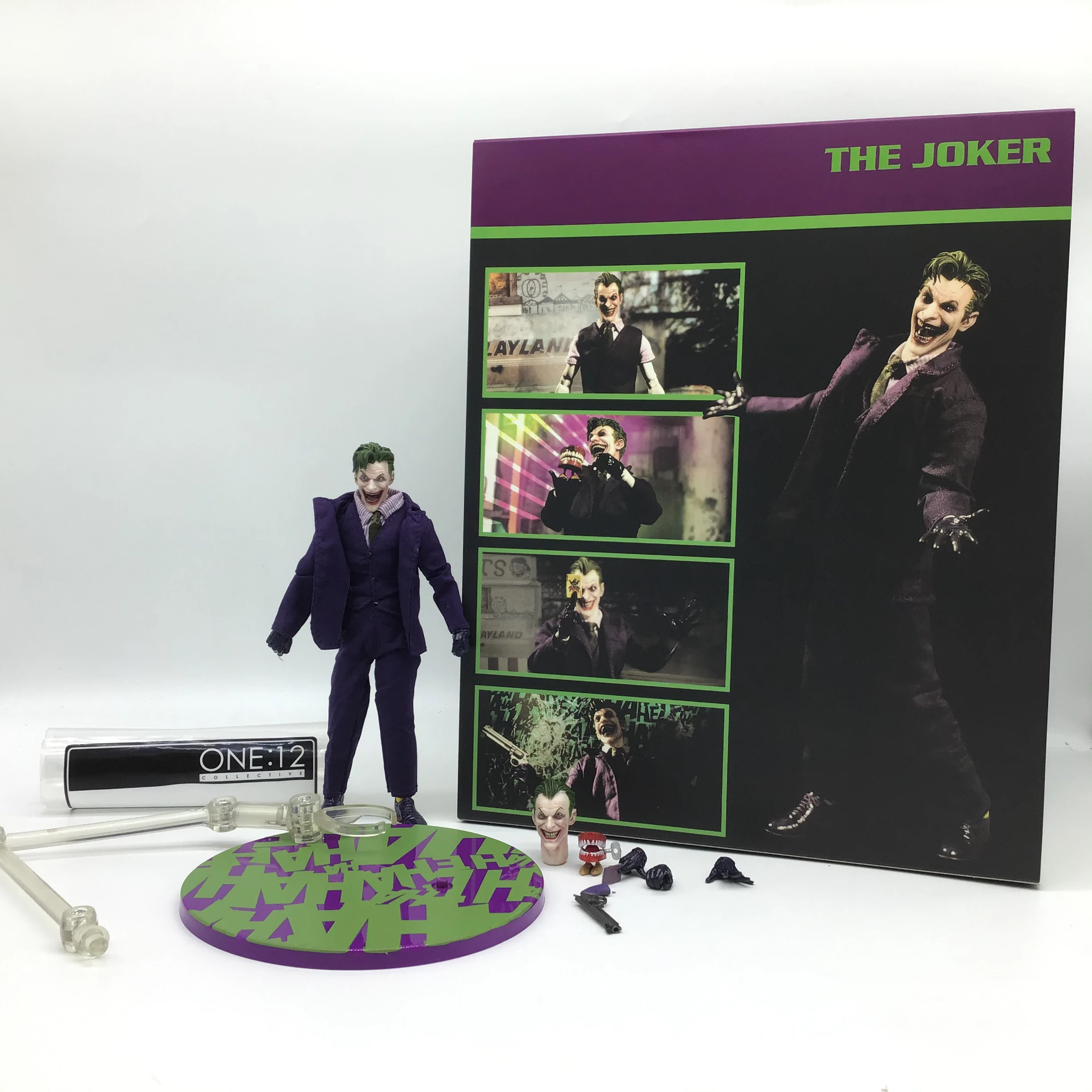 В наличии в стиле Джокер Figure1/12 клоун комика Жак Феникс игровые фигурки модель