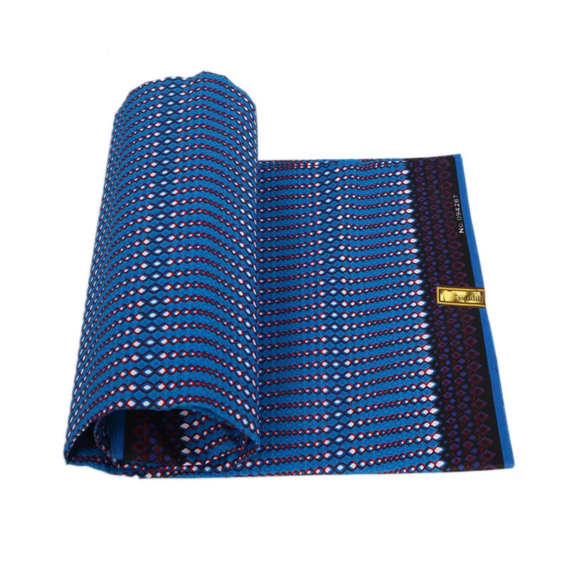 Высокое качество воск синий 2019 новейшие поступления африканская Нигерия Анкары