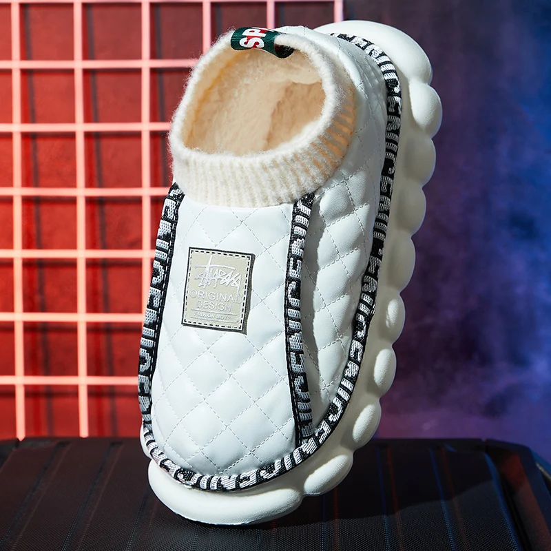 Тапочки мужские/женские на толстой подошве брендовые водонепроницаемые