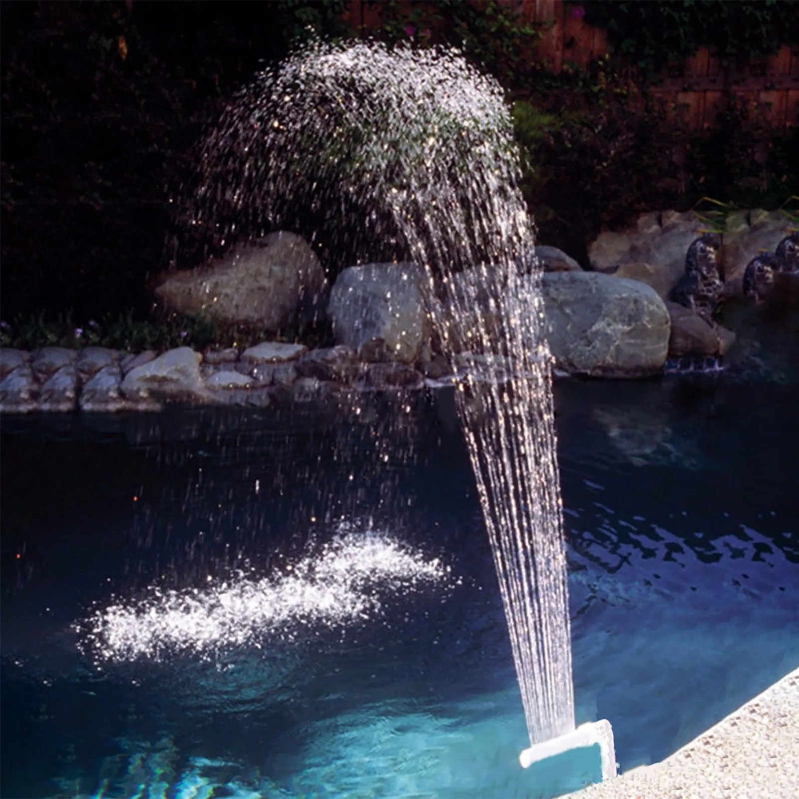 

1/2/3pc Swimming Pool Outdoor Adjustable Direction Fountain Garden Pond Pool install Water Powered Fountain Pump for Home Garden