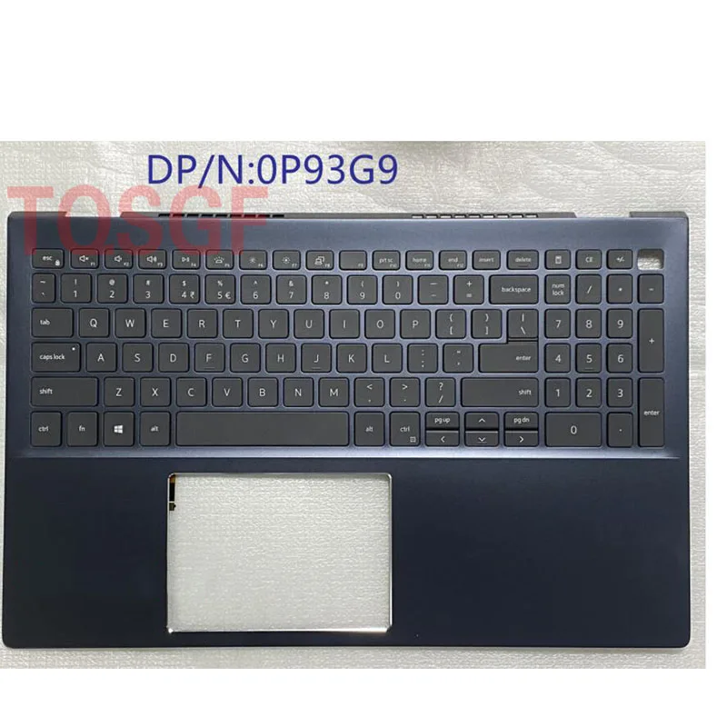 spesifikasi Casing Atas Penutup Atas Asli Baru DELL Inspiron 5501 5502 5504 5505 0P93G9 P93G9 Biru
