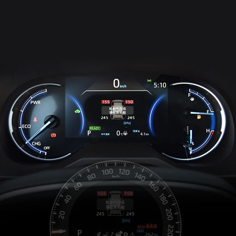 Для Toyota RAV4 2019 2020 xa50 TPMS цифровая система контроля давления в шинах ЖК дисплей