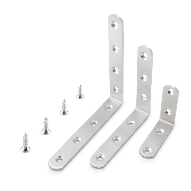 Высокое качество нержавеющая сталь l образный угловой код правая угловая скобка