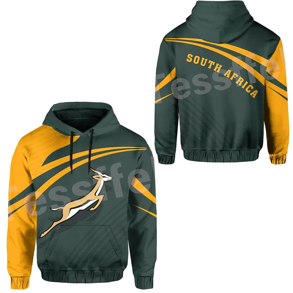 

Tessffel NewFashion County Animal South Africa Flag Springbok Retro Tracksuit 3DPrint Men/Women Harajuku Casual Funny Hoodies 30