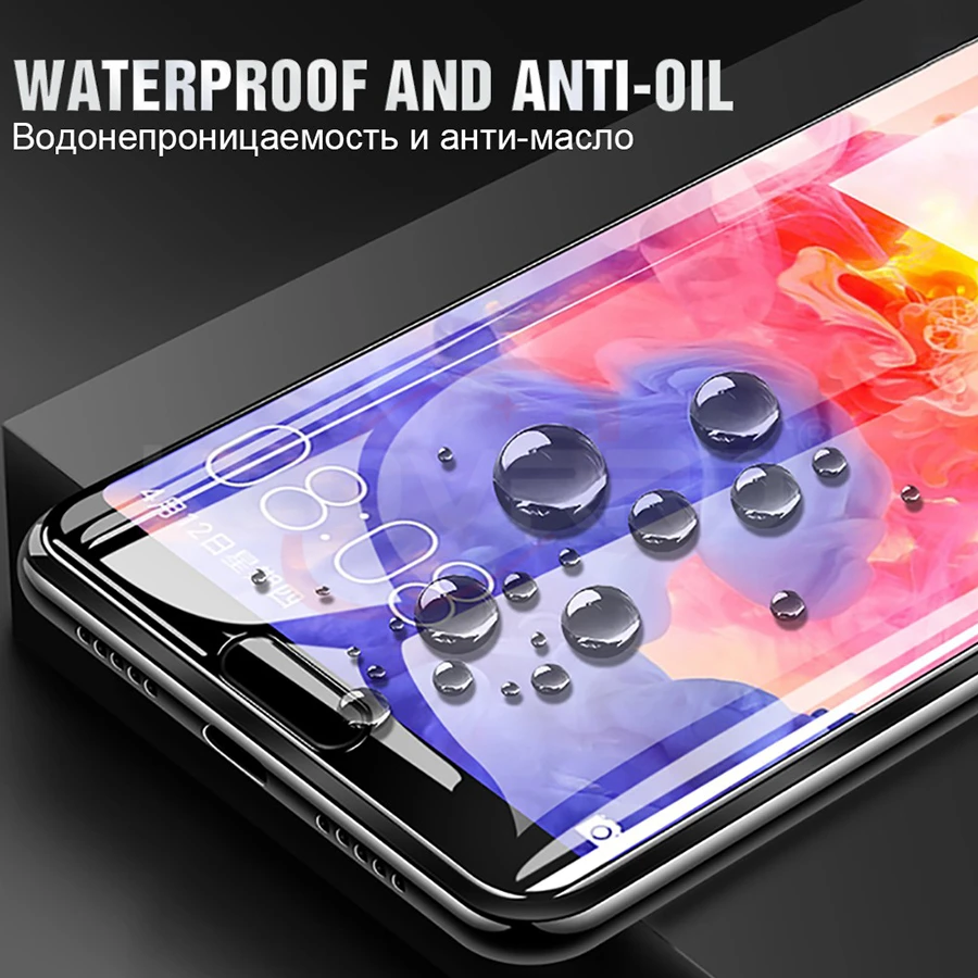 9D закаленное стекло с полным клеем для HUAWEI P30 Honor View 20 lite V20 Play 8X 9X Pro PSmart Plus 2019