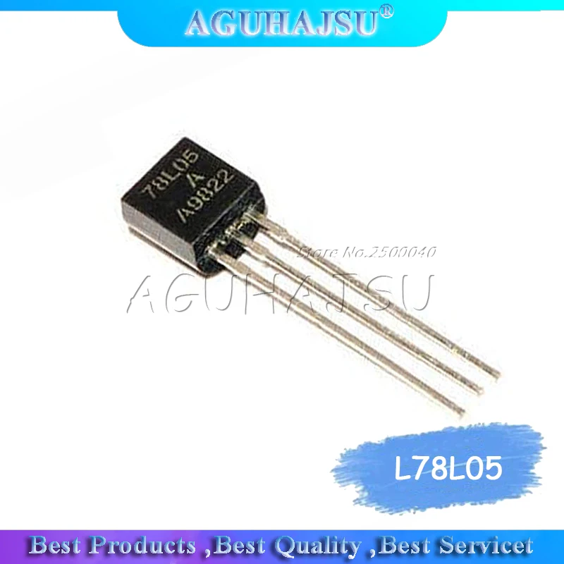 50 шт. 78L05 L78L05 регуляторы напряжения 5 0 V 0.1A положительная TO 92 новая