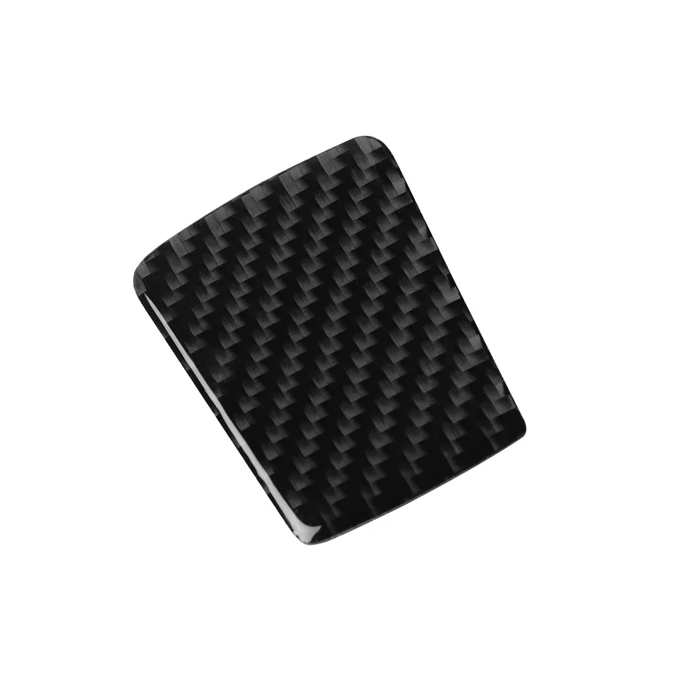 Настоящее углеродное волокно накладка на руль наклейка Аксессуары для салона