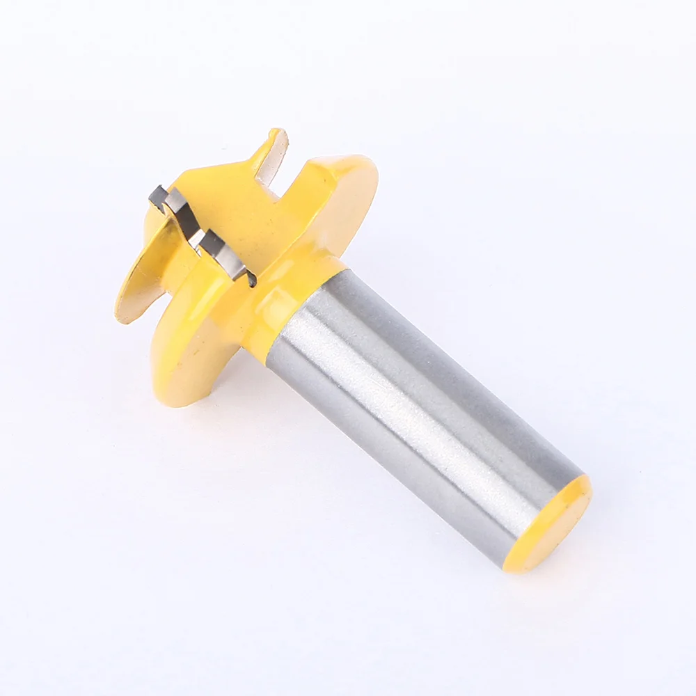 1/2 Inch Shank Router Bit 45 Degree Lock Miter Tenon Cutter Tool Wood Door Window Frames Milling Woodworking | Инструменты