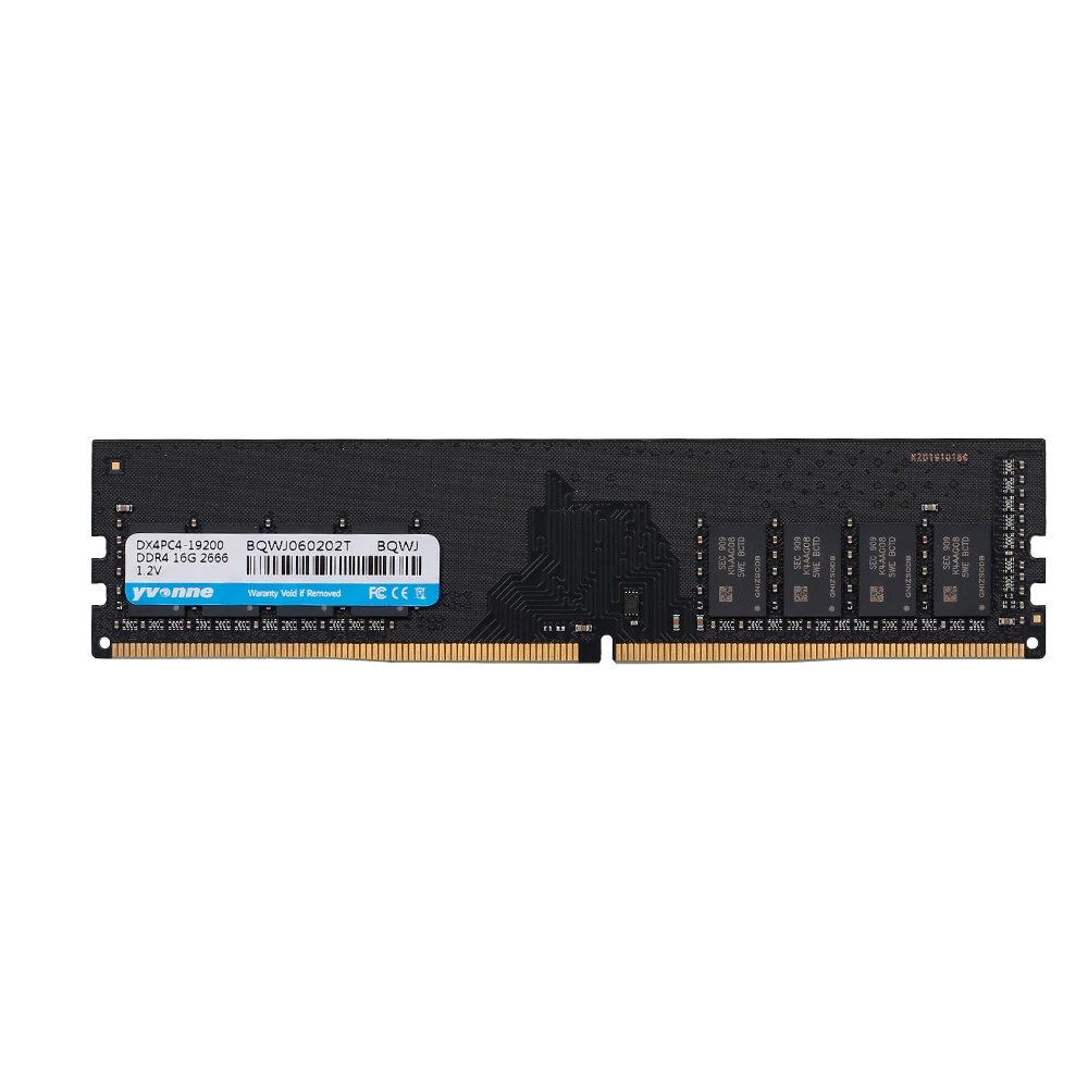 Yvonne DDR4 2666 МГц 2400 МГц ОЗУ 1,2 в Настольный ПК Память ПК ОЗУ низкое энергопотребление Улучшенная пропускная способность 4 ГБ 8 ГБ 16 ГБ