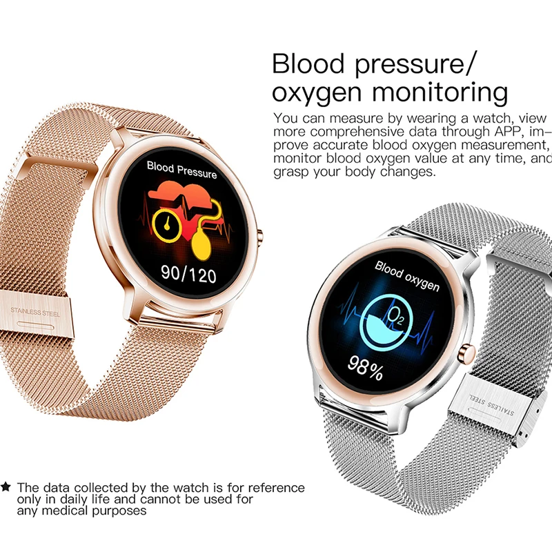 CHYCET 2021 Multi-sport Modes  IP67 Smart Watch Sport Smartwatch Women Heart Rate Monitor Music Control Watches For IOS Android
