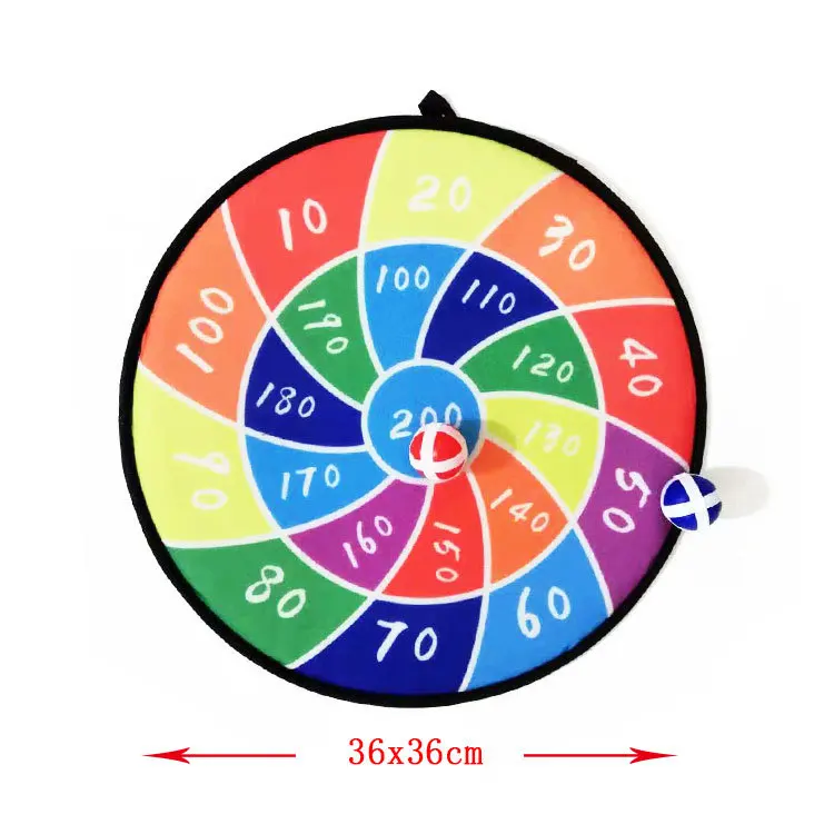 

Забавные вечерние Дротика s игры ткань пластина спортивный комплект из двух предметов двойной Дротика доска панели, игрушки для детей, взро...