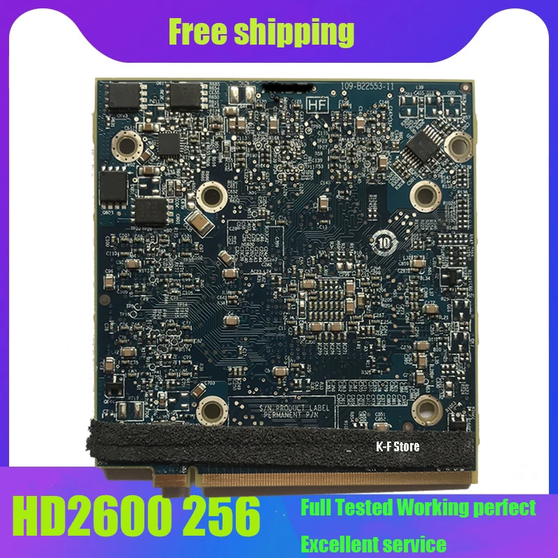 Оригинал Для iMac 20 &quotA1224 24&quot A1225 Radeon HD2600 HD2600M HD2400 109-B22533-10/11 тест видеокарты 100%