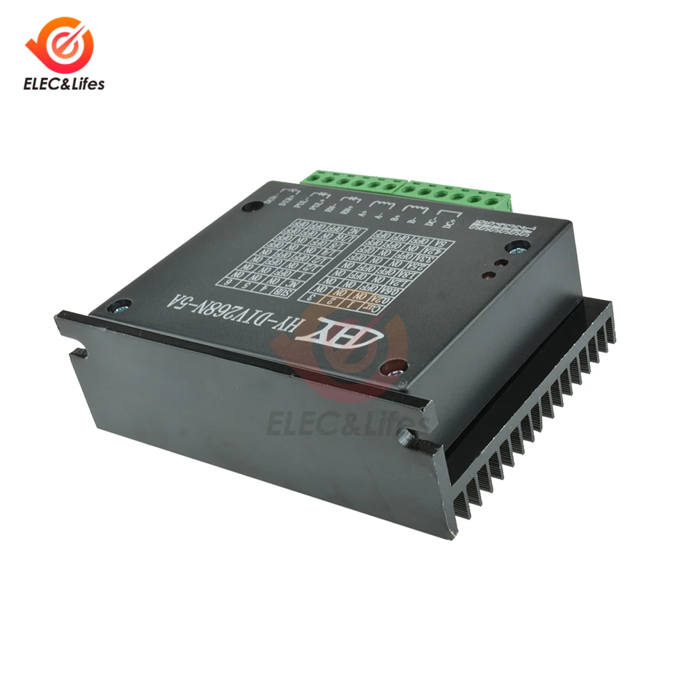 Одноосный чпу шаговый двигатель драйвер платы 5A TB6600 1 трехосный контроллер ЧПУ гравировальный станок шаговый двигатель модуль