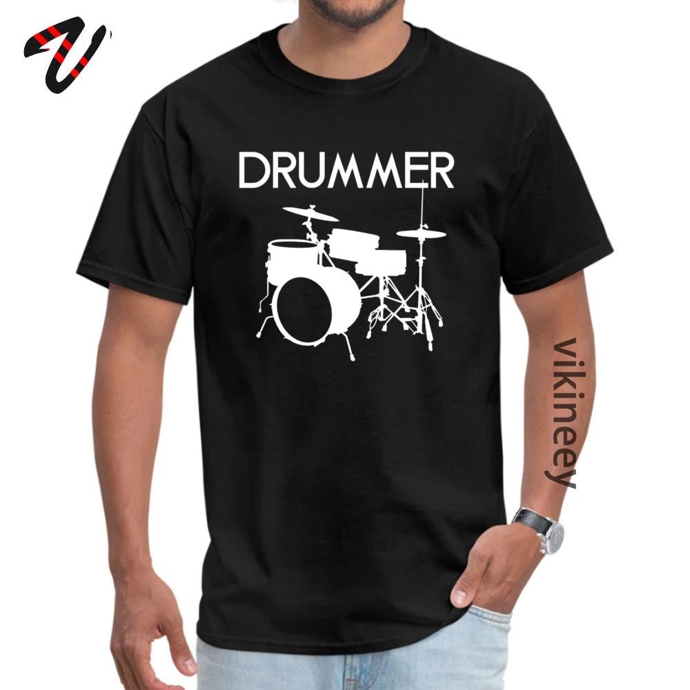 Футболка мужская с изображением барабана уникальная тенниска коротким рукавом