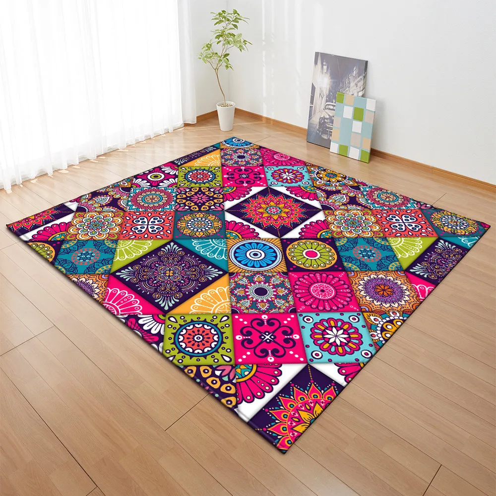 

Nordic Minimalist Living Room Carpet Kids Decoration Floor Rug Home Bath Hallway Balcony Bedroom Children's Bedside Non-Slip Mat