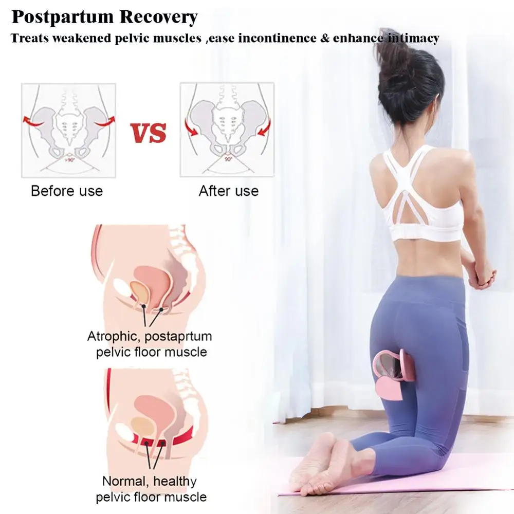 

Bladder Control Device Hip trainer Pelvic Floor Muscle Inner Thigh Buttocks Exerciser Bodybuilding Home Fitness Beauty Equipment