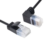 cysm ultra slim cat6 ethernet cable rj45 utp network cable patch cord 90 degree cat6a lan cables for laptop router tv box
