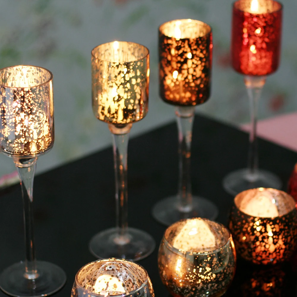 Креативный Романтический Высокий Подсвечник набор подсвечников для Дня Святого