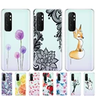 Чехол для Xiaomi Mi Note 10 Lite 6,47 дюйма, Мягкий Силиконовый ТПУ чехол для Note10 Lite, задняя крышка телефона Note10Lite, бампер, Funda