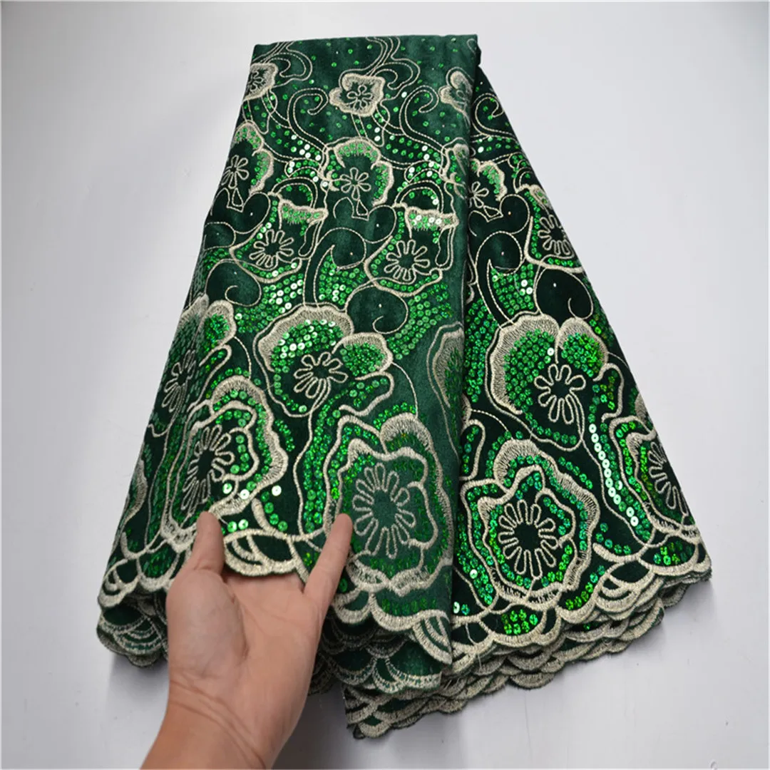 Африканская кружевная ткань белого цвета Высококачественная африканская