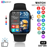 smart watch 2021 iwo hw12 22 bluetooth call heart rate music player step counter fitness tracker men women sports smartwatch