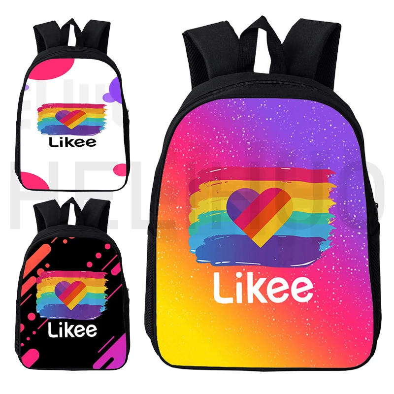 

Likee Backpack Large Capacity Children School 3D Print Laptop Women Shoulder Bag Girls Travel Fashion Rucksack Boy Pencil case