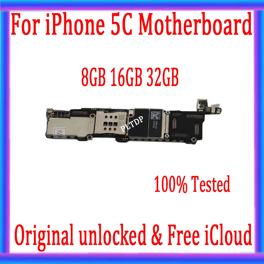 8 ГБ 16 32 с системой IOS для материнской платы iphone 5C 100% Оригинальный