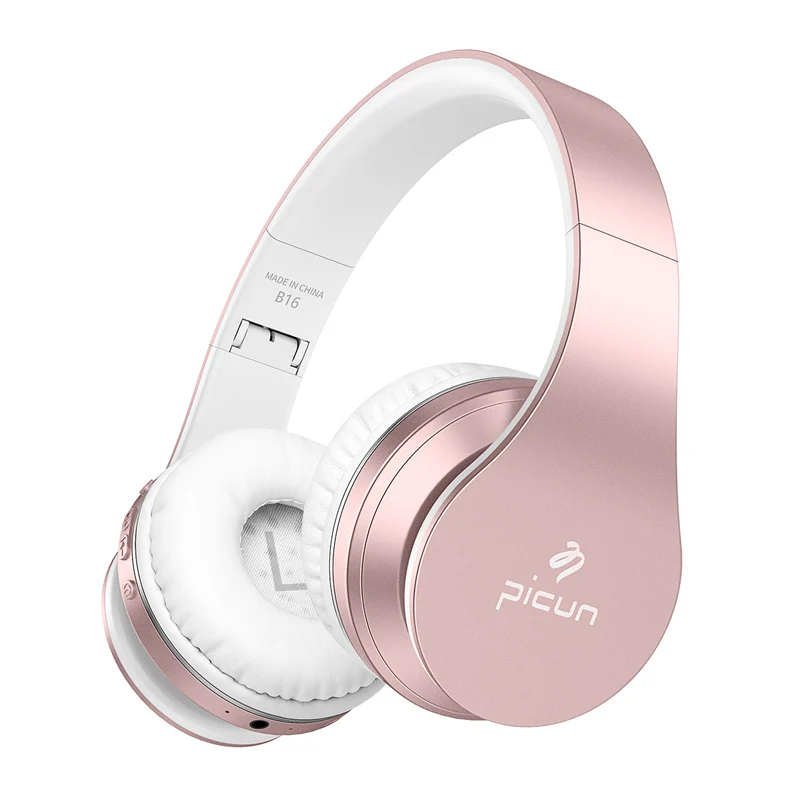 PICUN Bluetooth 5 0 наушники 40H Play time с сенсорным управлением беспроводные микрофоном