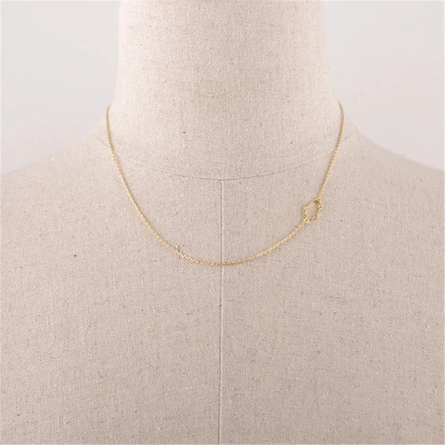 Классический симпатичный Хамса кулон ожерелье полый из Палм-рамка с Стразы для