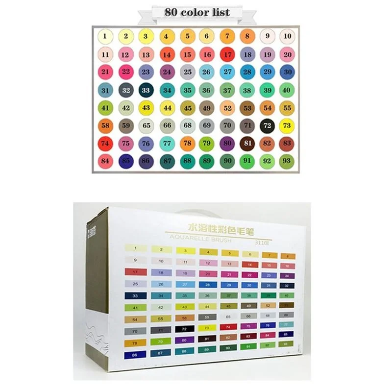 Water-based Marker Soft Head Double-headed Watercolor Pen Hand-painted Brush Drawing Tools Art Supplies Student Stationery
Water-based Marker Soft Head Double-headed Watercolor Pen Hand-painted Brush Drawing Tools Art Supplies Student Stationery