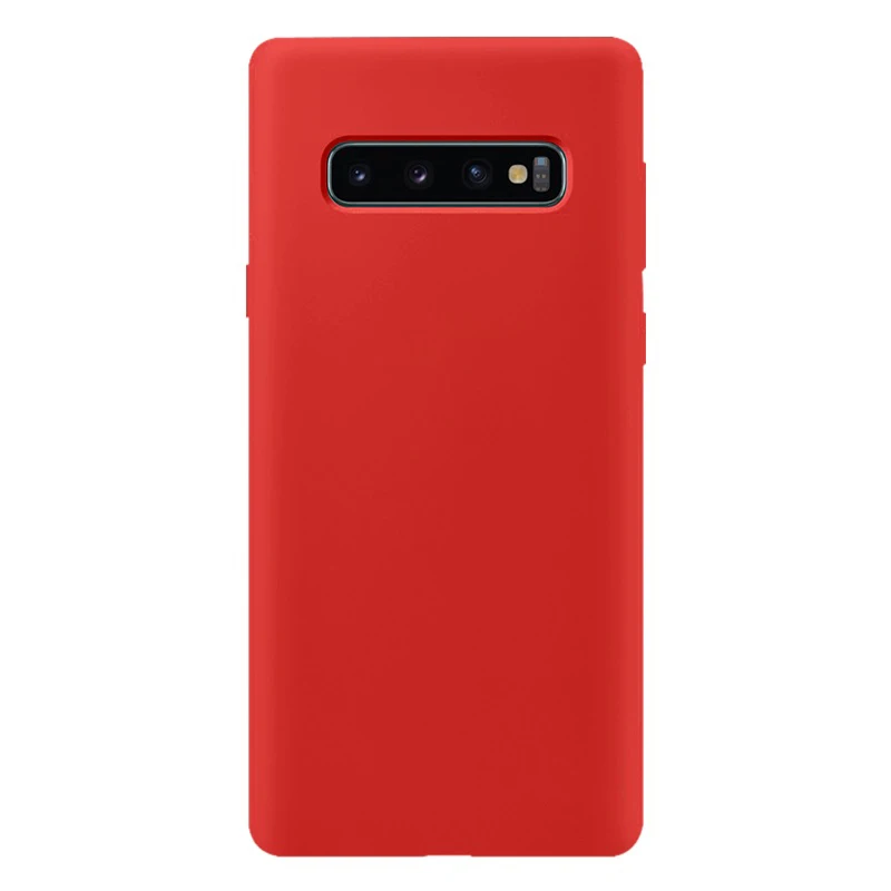 Для samsung S10 чехол, высокое качество, мягкий силикон, 360, полная защита, задняя крышка для samsung Galaxy S10 Plus S10e чехол