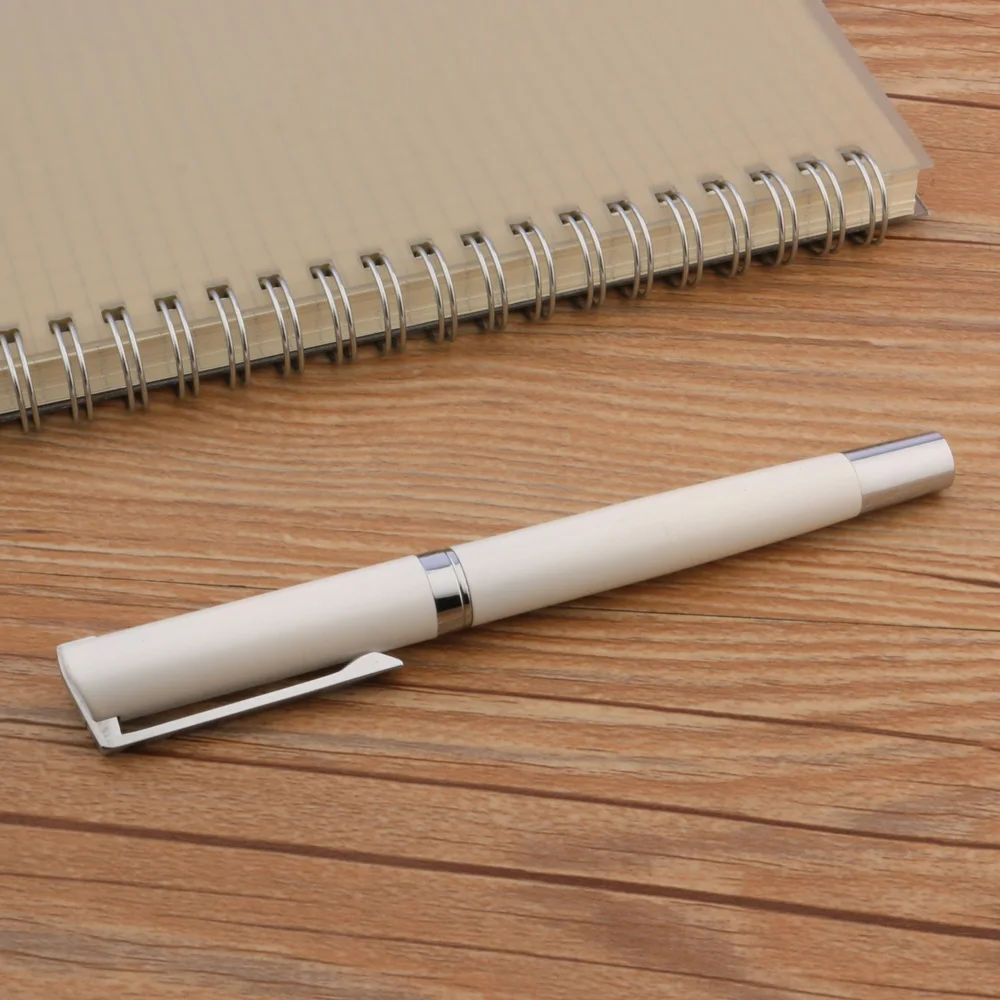 Бренд металла 02 перьевая ручка классика вращение хрустальный шар подарок