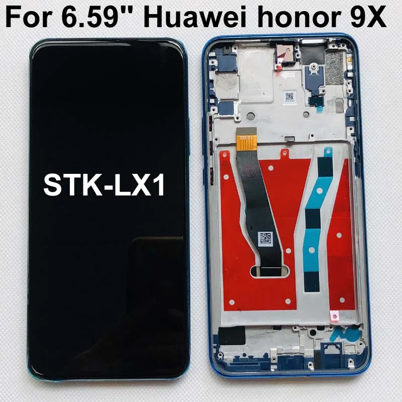 Дисплей с тачскрином GRF&WENO для Huawei Honor 9X IPS|Экраны мобильных телефонов| |