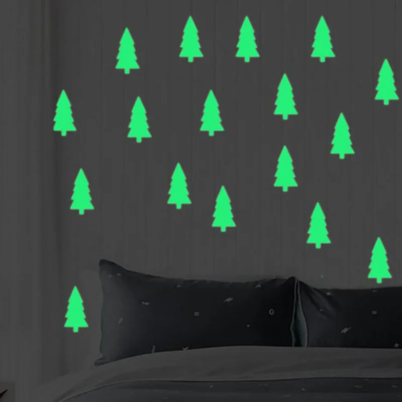 Настенные наклейки Горячая ночь слон Детская Новинка светящиеся флуоресцентные