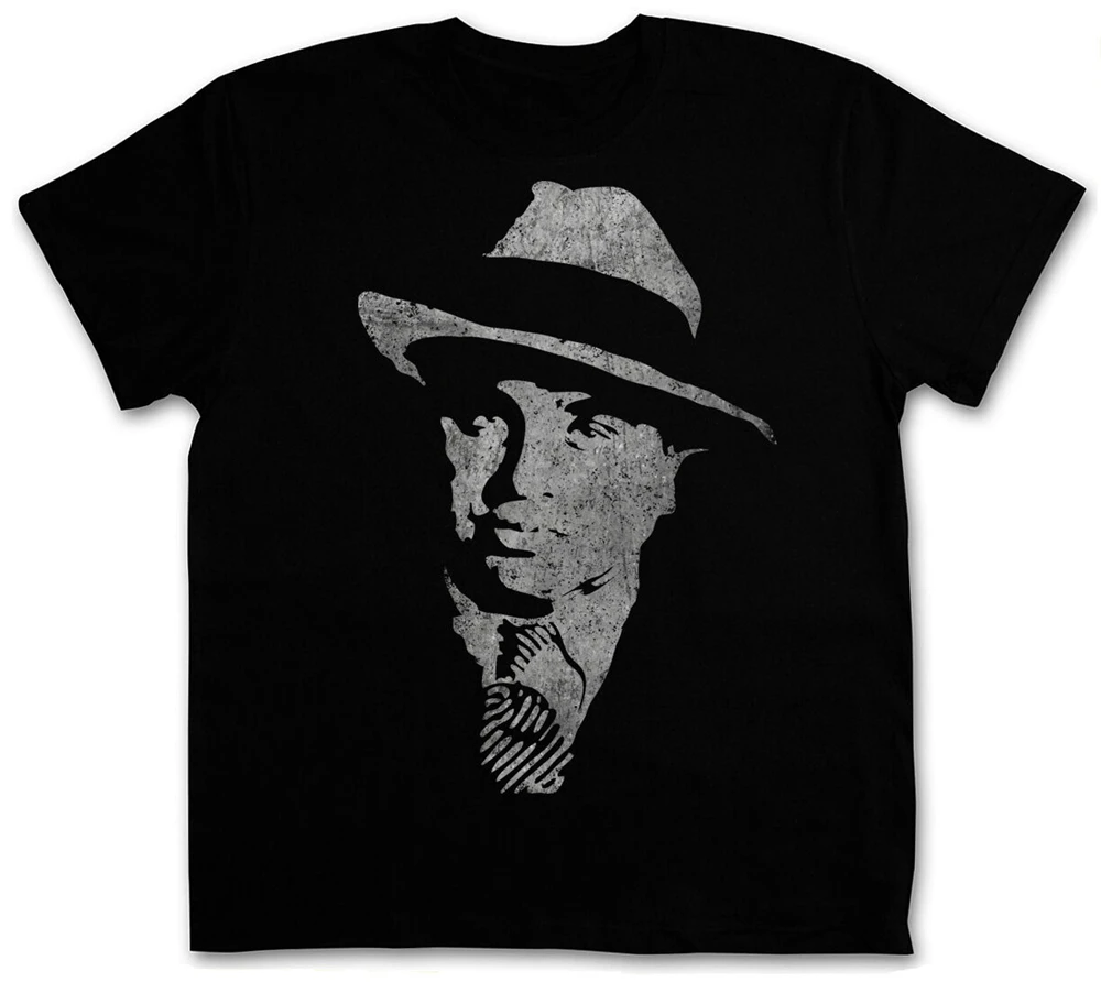 Al Capone винтажная портретная Футболка Mafia Mob Familia Chicago Гангстер босс США плюс размер