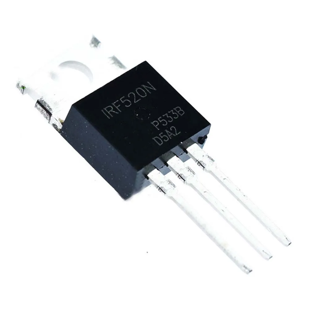 100PCS IRF520 TO-220 IRF520N TO220 IRF520NPBF Power MOSFET