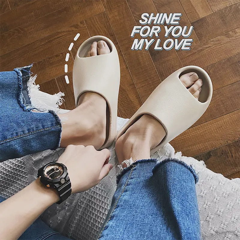 Women's Slipper 2021 Summer Casual Beach Sandals Simple Shoes Slide Thick Platform EVA Mules Anti-Slip Men Home | Обувь