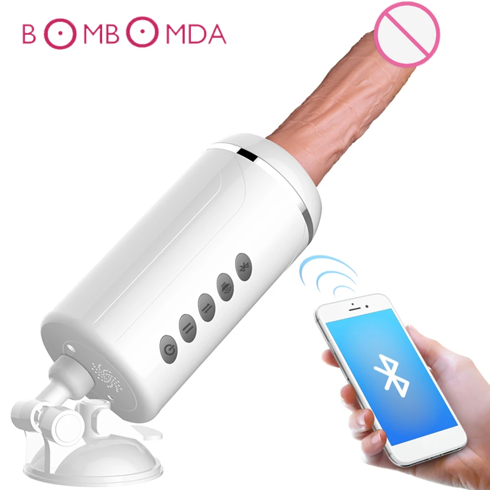 Bluetooth фаллоимитатор вибратор для женщин секс-машина Женский мастурбатор точка G